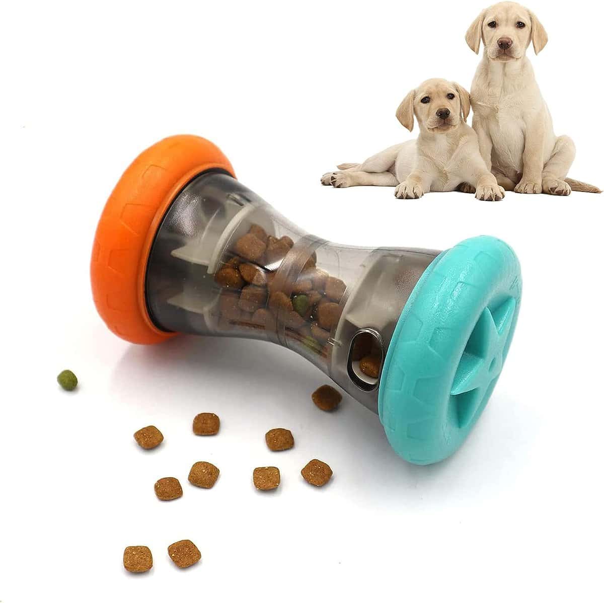 aelflane interactive puppy treat dispenser
